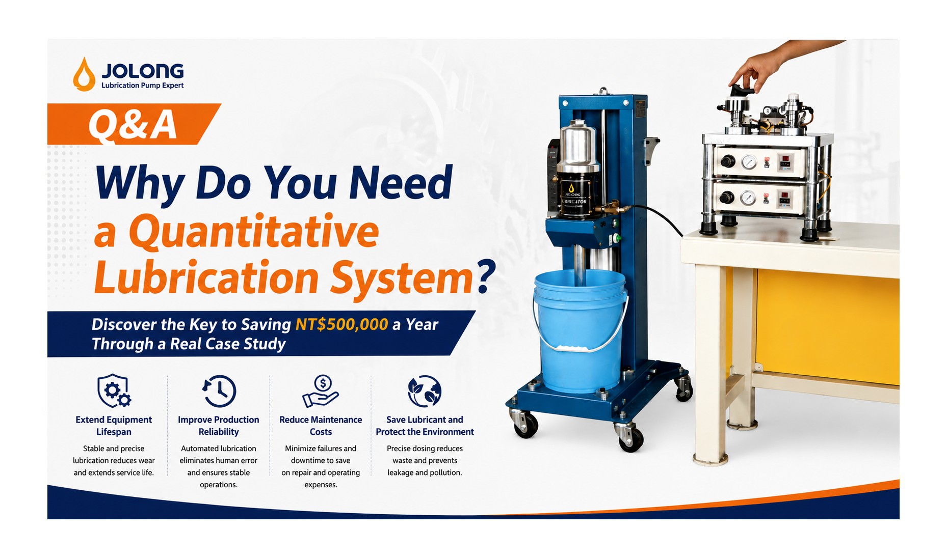 Why Use a Metered Lubrication System? 7 Benefits & Real Cost Savings | Jolong Machine